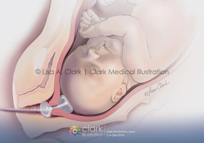 Cervical Ripening Balloon Illustration
